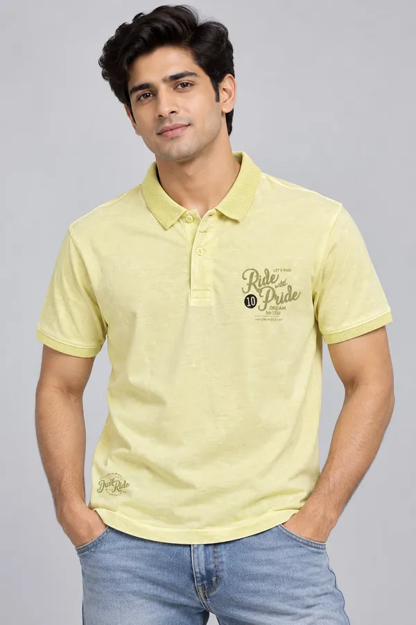 Light_Yellow_Cotton_Washed_Graphic_Polo_T-Shirt_For_Men