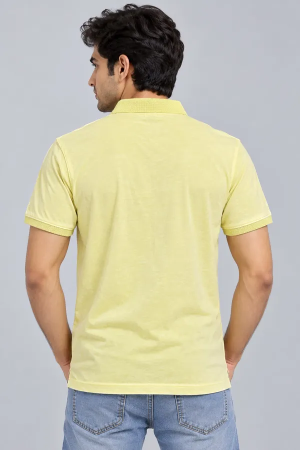 Light_Yellow_Cotton_Washed_Graphic_Polo_T-Shirt_For_Men