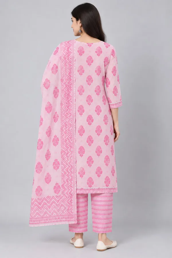 Pink_Cotton_Straight_Paisley_Motif_Embroidered_Suit_Set_For_Women
