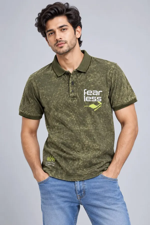 Olive_Cotton_Acid-Wash_Graphic_Polo_T-Shirt_For_Men