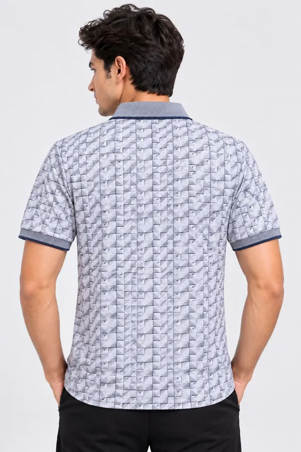 Light_Grey_Cotton_Geometric_Print_Polo_T-Shirt_For_Men