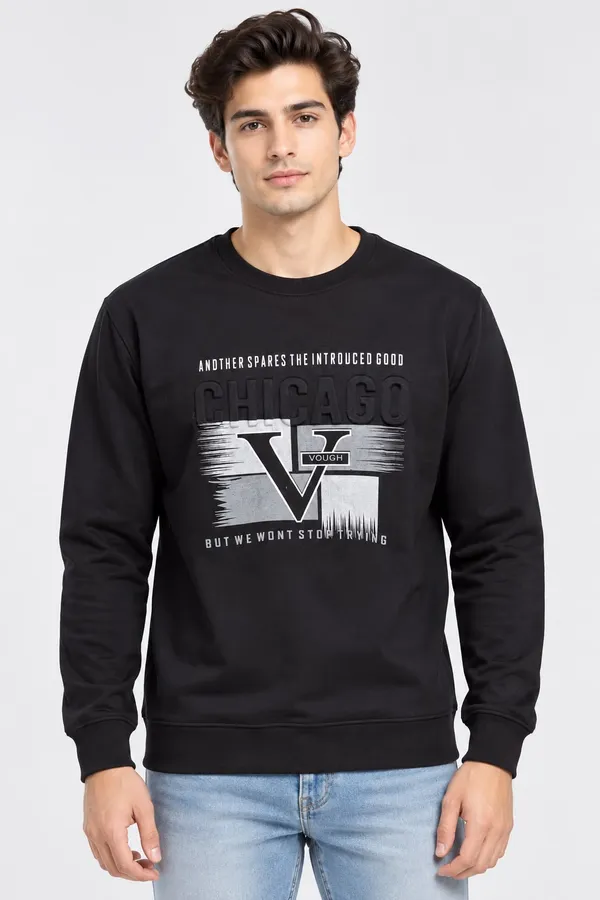 Black_Cotton_Graphic_Print_Sweatshirt_For_Men