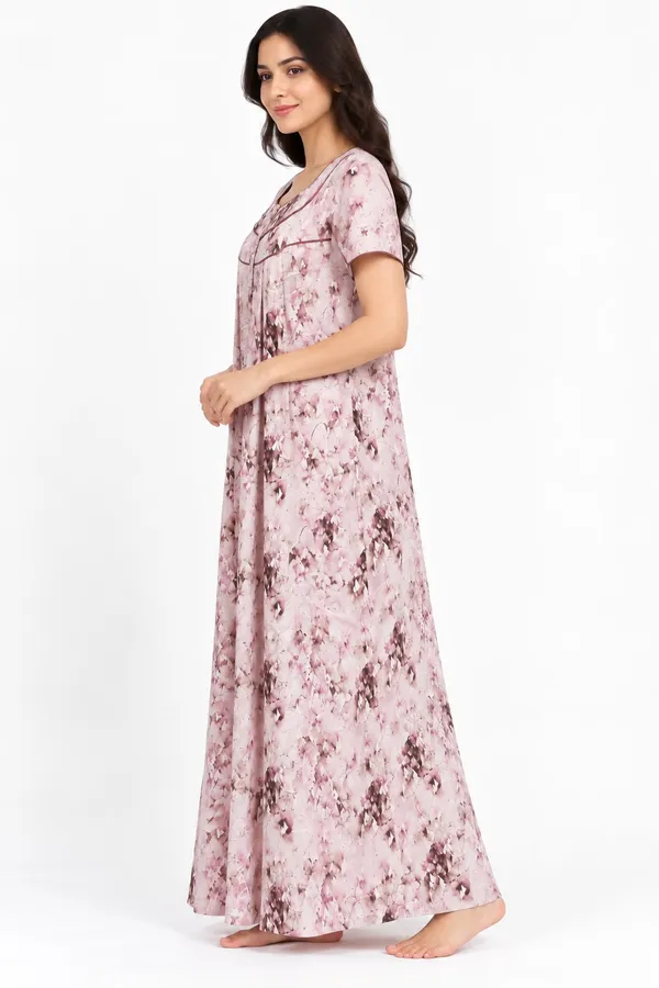 Light_Pink_Cotton_Night_Wear_For_Women