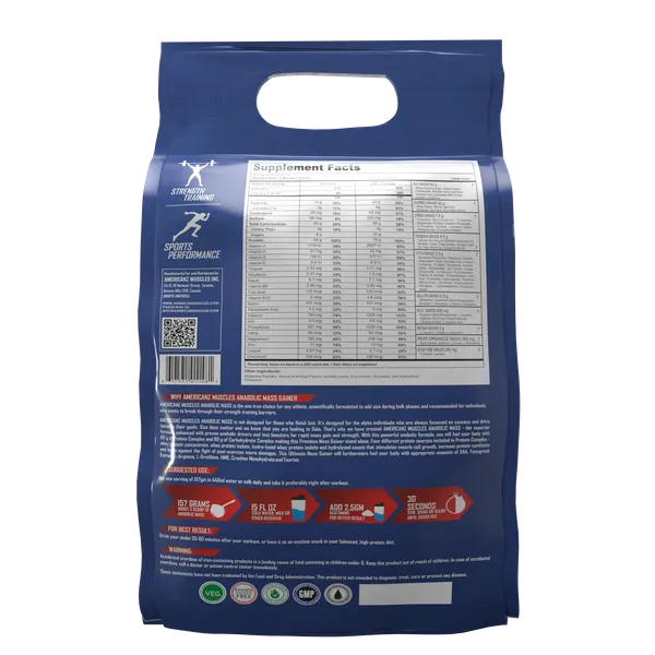 American_Muscle_Anabolic_Mass_Gainer_Chocolate_Caramel_34_Servings