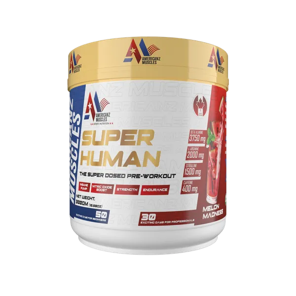 American_Muscles_Super_Human_Pre-Workout_Melon_Madness