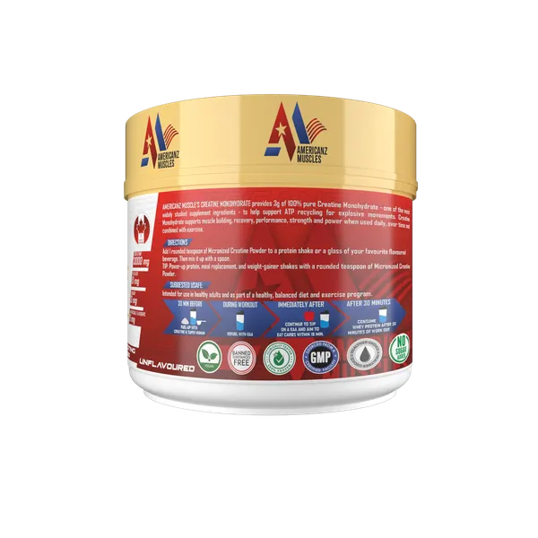 American_Muscles_Unflavoured_Creatine_Monohydrate_Powder