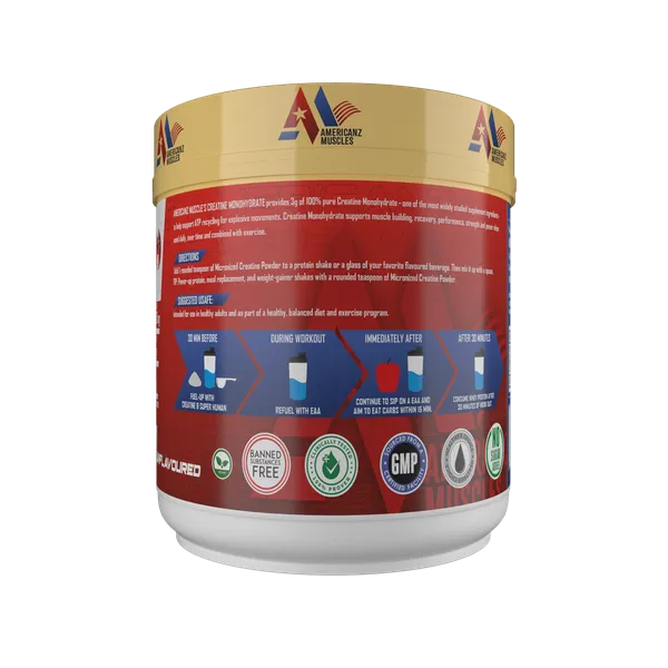 American_Muscles_Creatine_Monohydrate_Unflavored