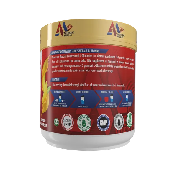 Americanz_Muscles_Professional_L-Glutamine_Mango_Powder