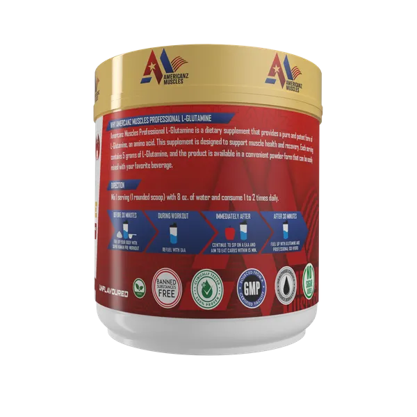 American_Muscles_Professional_L-Glutamine_Powder