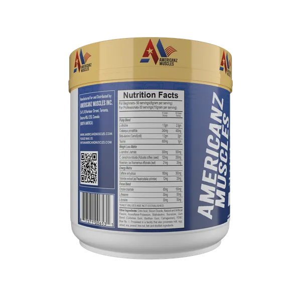 American_Muscles_Super_Burn_Fat_Burning_Pre-Workout