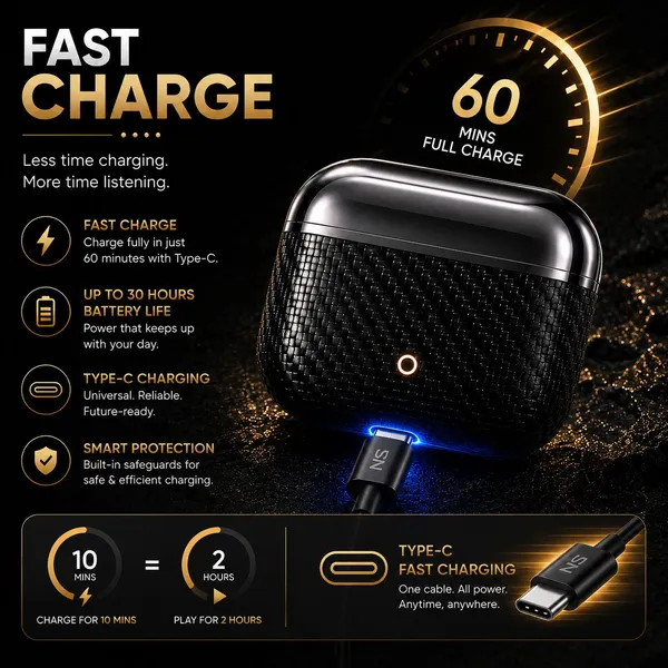 NS_WORLD_Everest_TWS_ENC_Earbuds_|_HD_Bass_|_Touch_|_Type_C_|_Wireless_Earphones_Bluetooth_Gaming_(Black,_True_Wireless)