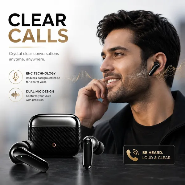 NS_WORLD_Everest_TWS_PRO_Earbuds_|Carbon_Fiber_Body|_HD_Bass_|_Touch_|_Wireless_Earphone_Bluetooth_Gaming_(Black,_True_Wireless)