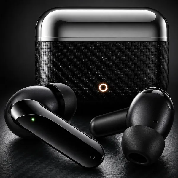 NS_WORLD_Everest_Pro_TWS_ENC_Earbuds_|Carbon_Fiber|_HD_Bass_|_Touch_|_Wireless_Earphones_Bluetooth_Gaming_(Black,_True_Wireless)