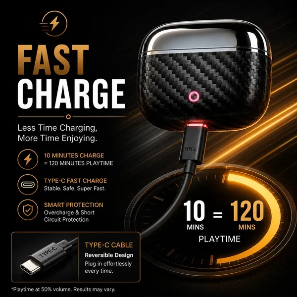 NS_WORLD_Everest_TWS_ENC_Earbuds_|Carbon_Fiber_Body|_HD_Bass_|_Touch_|_Wireless_Earphones_Bluetooth_Gaming_(Black,_True_Wireless)
