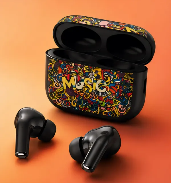 NS_WORLD_MazeX_TWS_Earbuds_Bass_Audio,_Touch_Controls,_Bluetooth,VoiceControl,_Artdesign_Bluetooth_Headset_(Black,_True_Wireless)