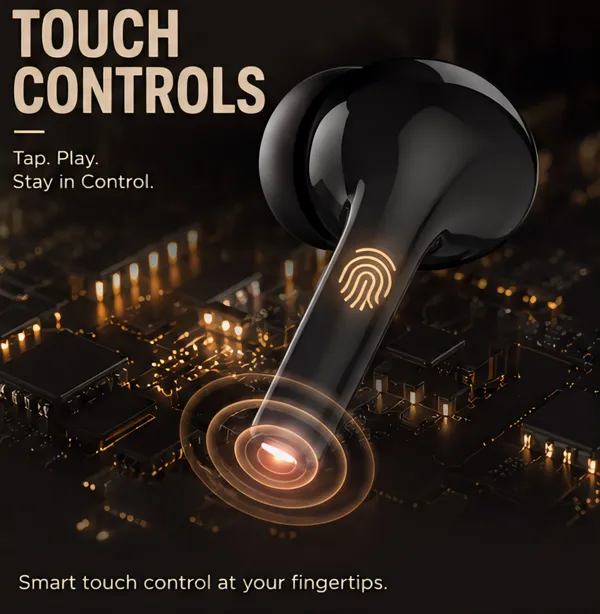 NS_WORLD_MazeX_TWS_Earbuds_Bass_Audio,_Touch_Controls,_Bluetooth,VoiceControl,_Artdesign_Bluetooth_Headset_(Black,_True_Wireless)