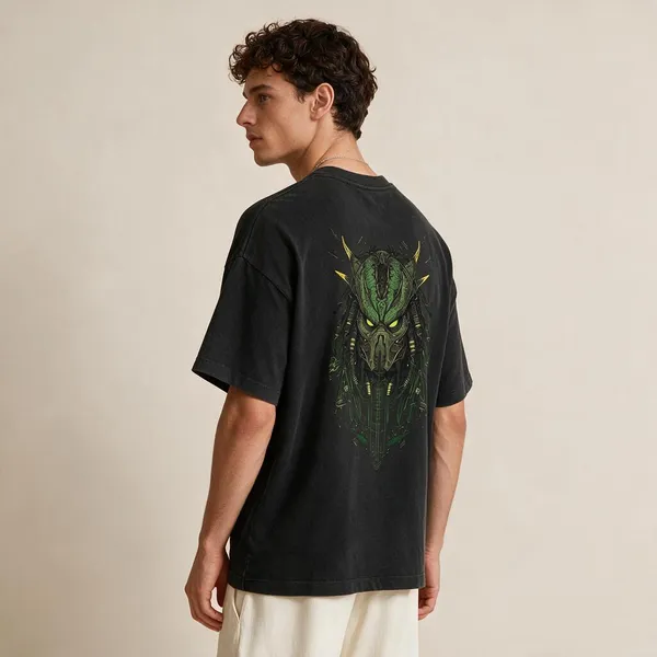 Black_Pure_Cotton_Regular_Fit_Character_Graphic_T-Shirt_For_Men