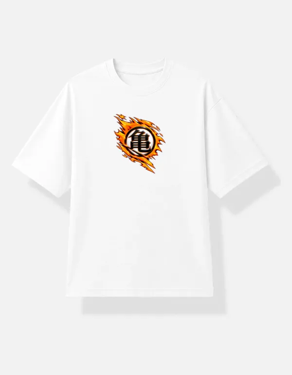 White_Pure_Cotton_Round_Neck_Anime_Graphic_T-Shirt_For_Men