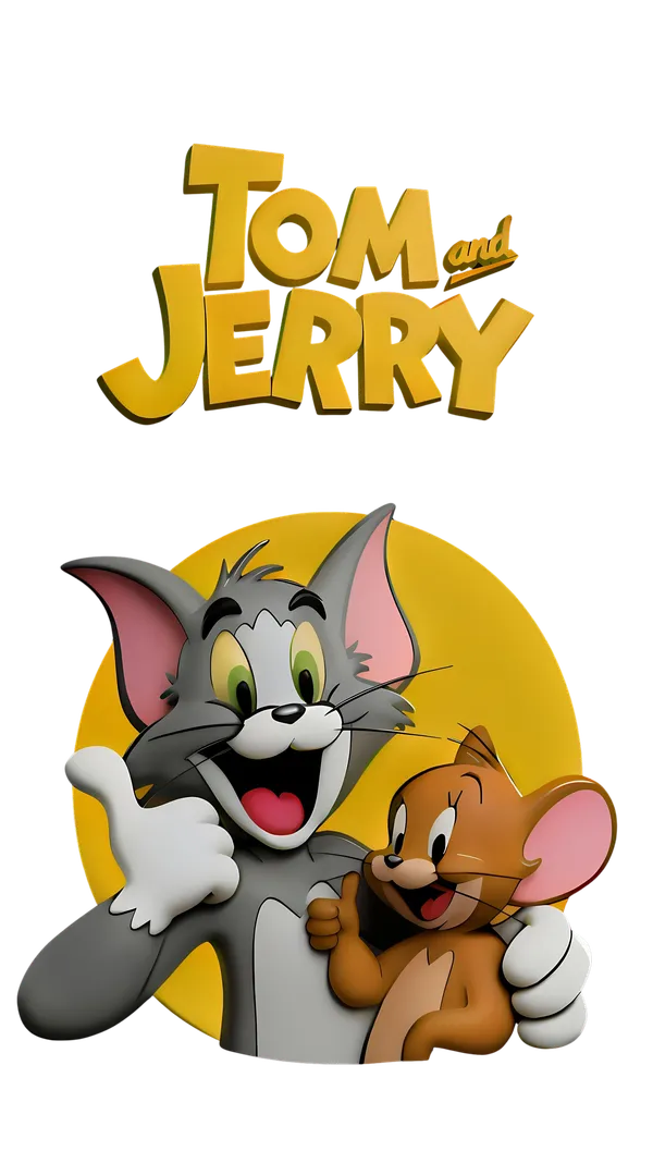 Beige_Pure_Cotton_Regular_Fit_Tom_And_Jerry_Graphic_T-Shirt_For_Men