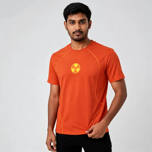 Orange_Pure_Cotton_Round_Neck_Graphic_Print_T-Shirt_For_Men