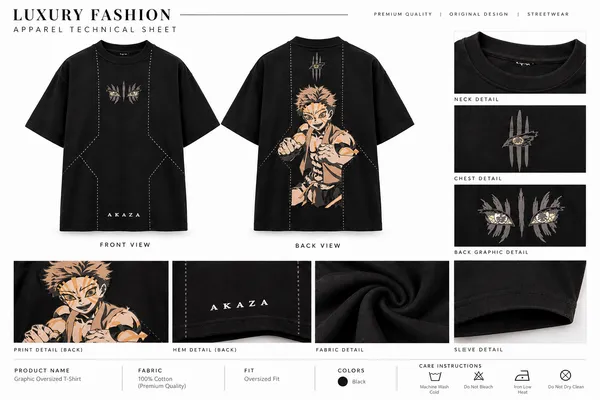 Black_Pure_Cotton_Oversized_Fit_Graphic_T-Shirt_For_Men
