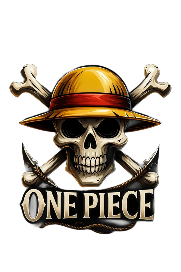Black_Pure_Cotton_Regular_Fit_One_Piece_Skull_Graphic_T-Shirt_For_Men