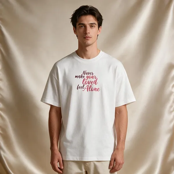 White_Pure_Cotton_Crew_Neck_Graphic_Print_T-Shirt_For_Men