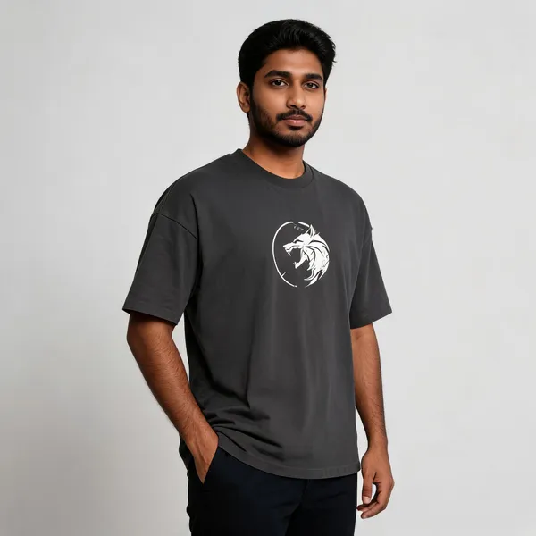 Black_Pure_Cotton_Regular_Fit_Wolf_Graphic_T-Shirt_For_Men