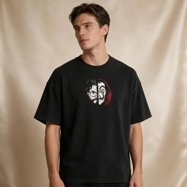 Black_Pure_Cotton_Regular_Fit_Character_Graphic_T-Shirt_For_Men
