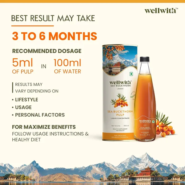Wellwith_By_Ayuzera_Himalayan_Seabuckthorn_Pulp_Juice_300ml_Cold_Pressed_Daily_Wellness_Drink_Natural_Vitamin_C_Omegas_Antioxidants_For_Immunity_Skin_Radiance_Gut_Wellness