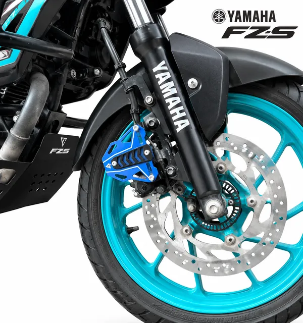 Blue_Front_Brake_Caliper_Guard_for_Yamaha_FZS
