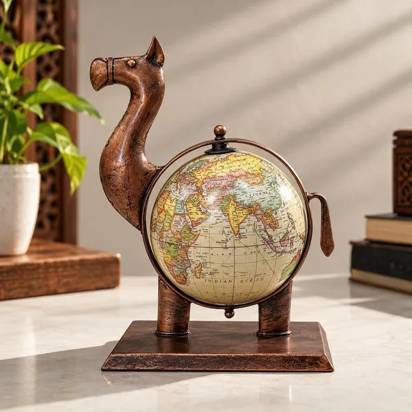 Brown_Metal_Decorative_Globe_For_Home_&_Decor