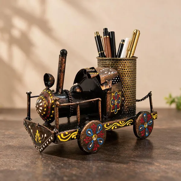 Black_Metal_Pen_Stand_For_Home_&_Decor