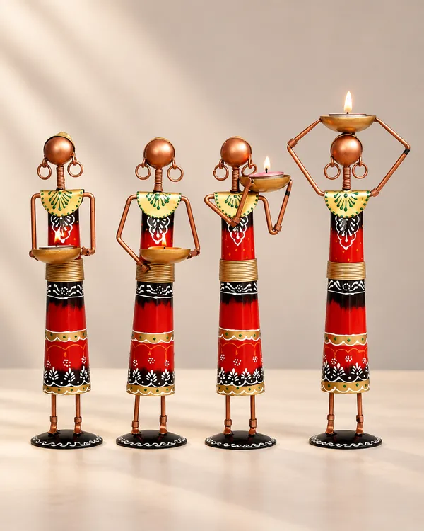 Labour_Lady_Red_Set_Of_4