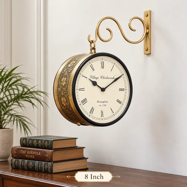 Railway_Clock_Copper_8”_BOTH_SIDE
