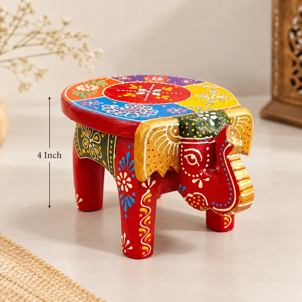 Wooden_Elephant_Stool_4_Inch