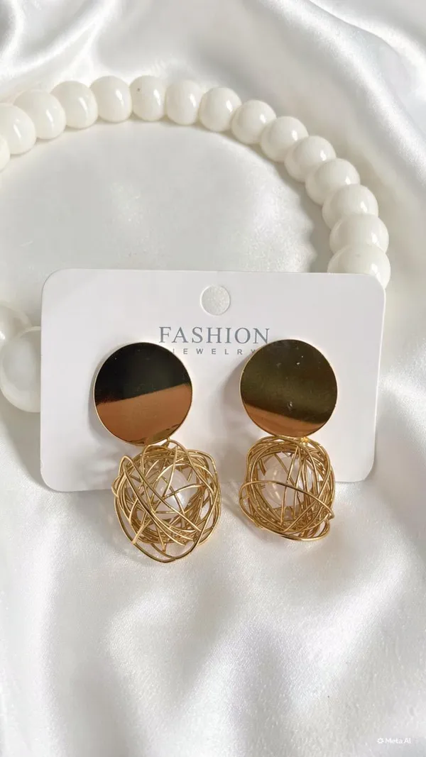 Golden_Ball_Earrings