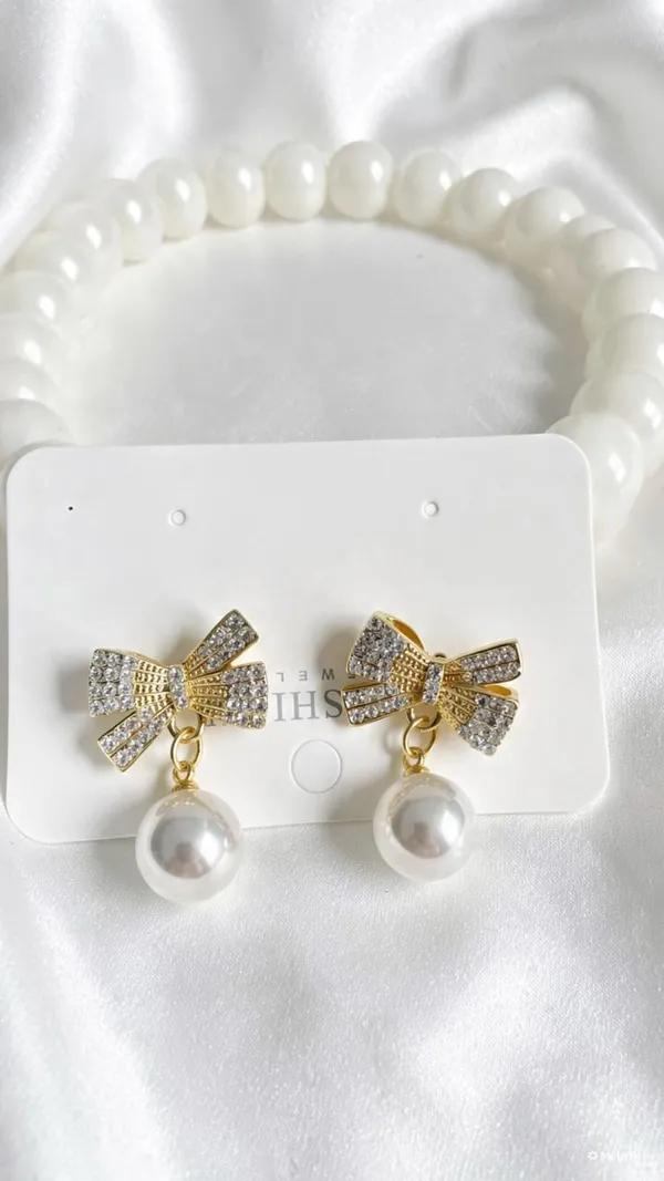 Bow_Korean_Earrings