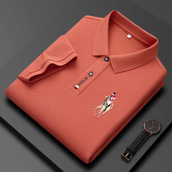 Elegant_Equestrian_Elegance_Polo_T_Shirt_Brownish_Pink