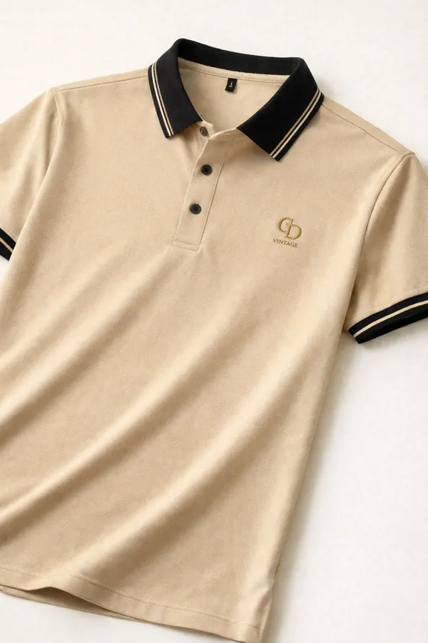The_Riviera_Polo_T_Shirt_Brown