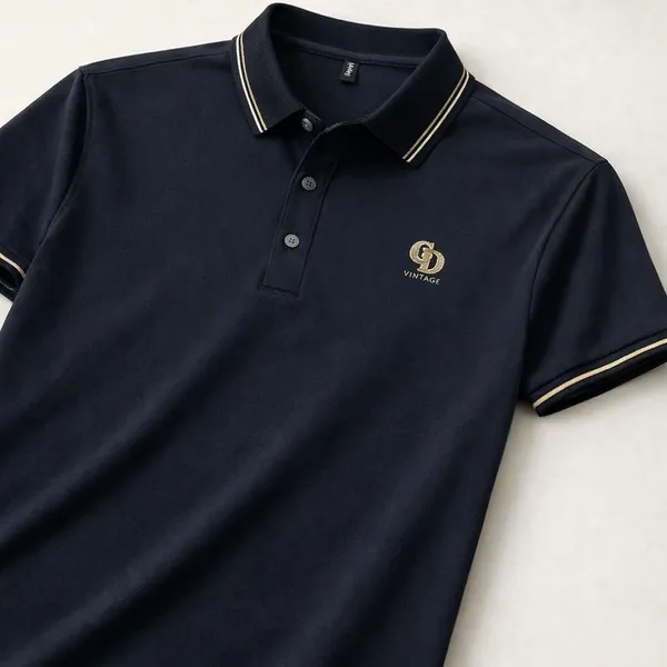 The_Riviera_Polo_T_Shirt_Black