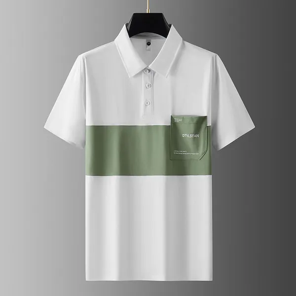 Prestige_Line_Contrast_Pocket_Polo_T_Shirt_White