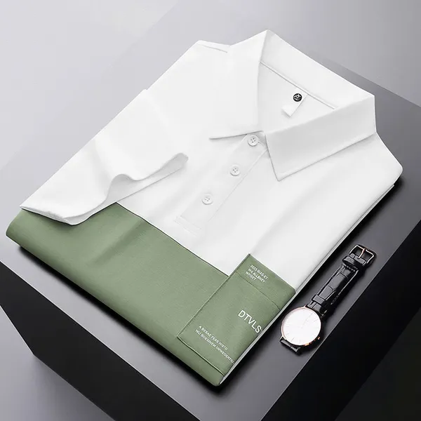 Prestige_Line_Contrast_Pocket_Polo_T_Shirt_White
