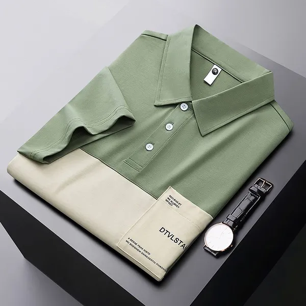 Prestige_Line_Contrast_Pocket_Polo_T_Shirt_White