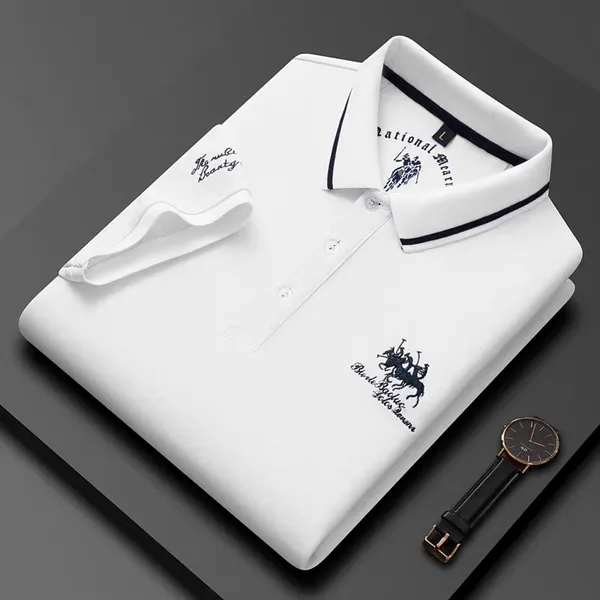 Regal_Riders_Luxe_Polo_T_Shirt_White