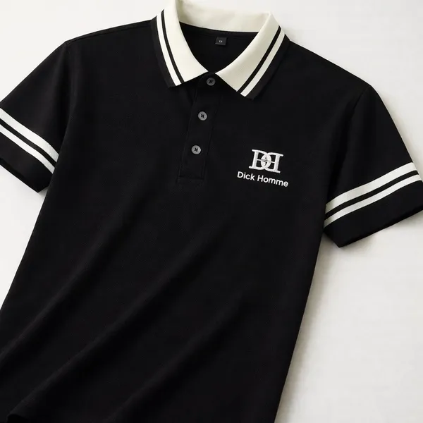 Dualcrest_Elite_Polo_T_Shirt_Black