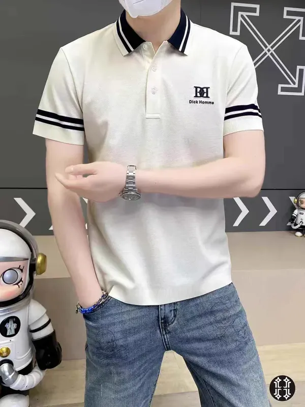 Dualcrest_Elite_Polo_T_Shirt_Pearl_Bush