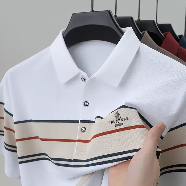Twilight_Horizon_Stripe_Polo_T_Shirt_White