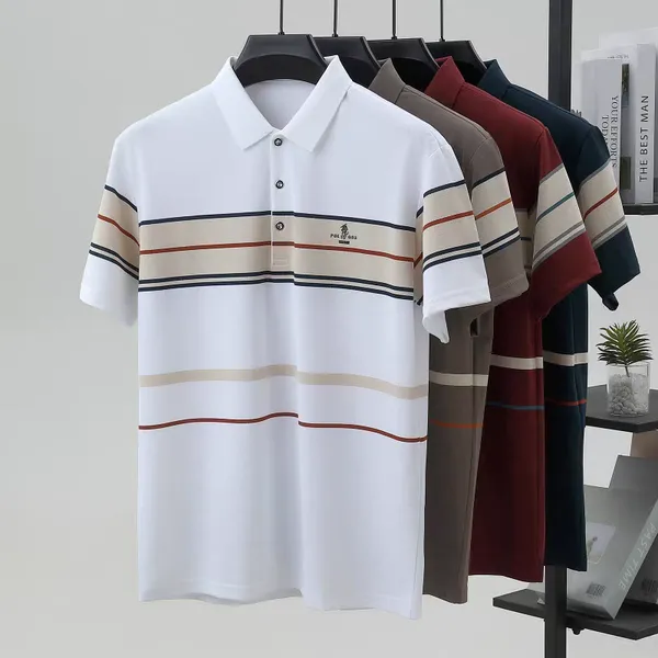 Twilight_Horizon_Stripe_Polo_T_Shirt_Natural_Grey