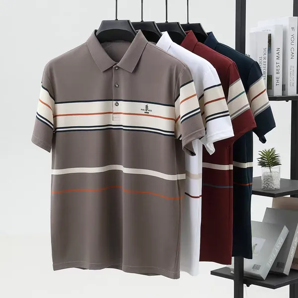 Twilight_Horizon_Stripe_Polo_T_Shirt_Natural_Grey